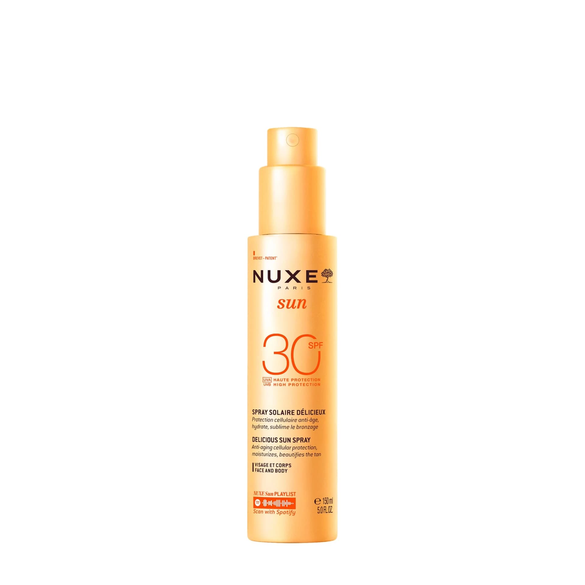 Nuxe Sun Spray Solar Delicioso Rostro y Cuerpo SPF 30 150 ml
