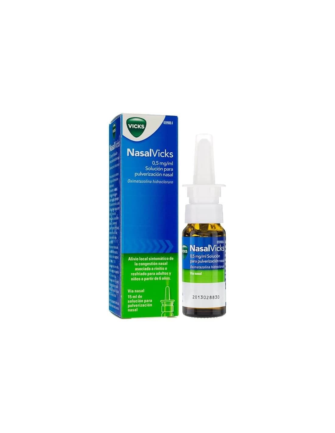 Nasalvicks Solución Pulverización Nasal 15 ml