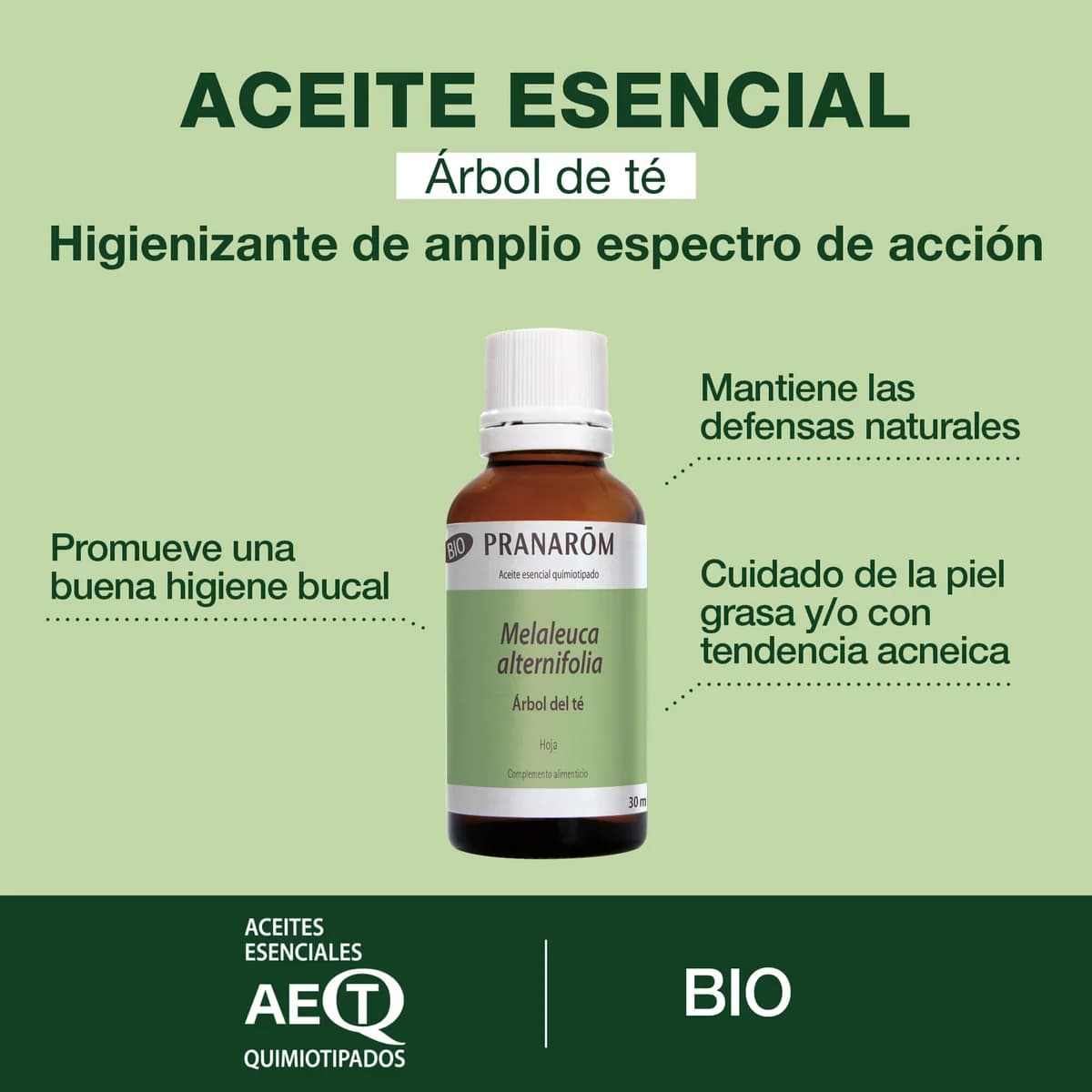 Pranarôm Árbol del Té 10 ml Bio de Pranarôm — imagen 2