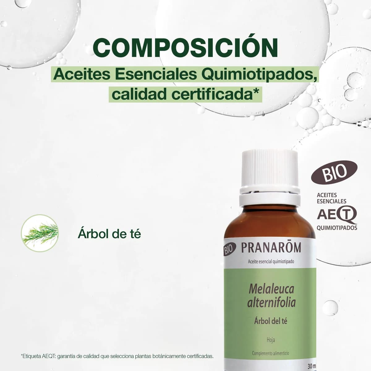 Pranarôm Árbol del Té 10 ml Bio de Pranarôm — imagen 4