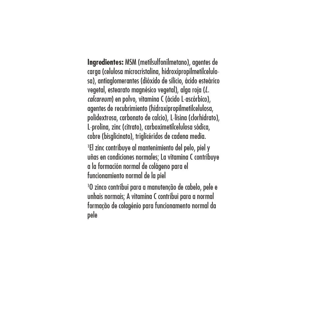 Fórmula Pelo Piel y Uñas - 120 comprimidos de Solgar — imagen 2