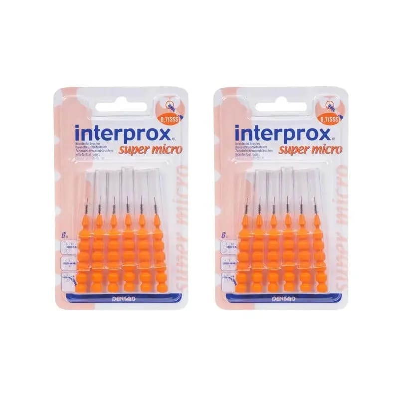 Cepillo Espacio Interproximal - Interprox Super Micro 6 Unidades de Interprox