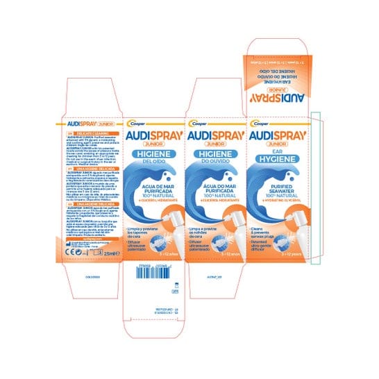 Audispray Junior Solucion - Limpieza Oidos 1 Envase 25 ML de Audispray — imagen 1 de 2