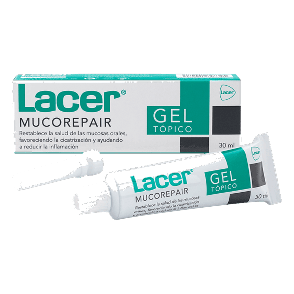 Lacer Mucorepair Gel Tópico 30 ml de Lacer