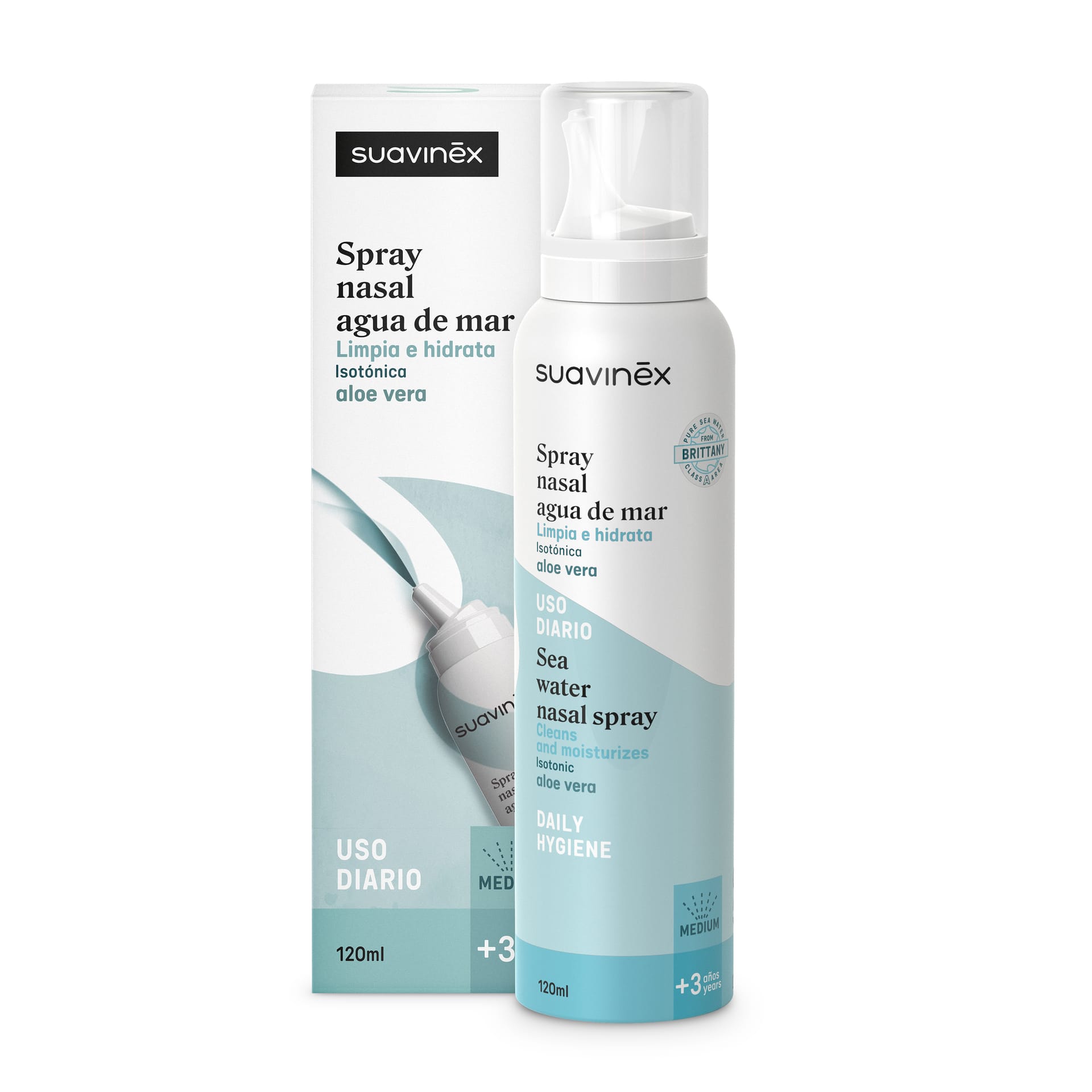 Suavinex Spray Nasal ISO Aloe FME +3A 120ml de Suavinex — imagen 1 de 7