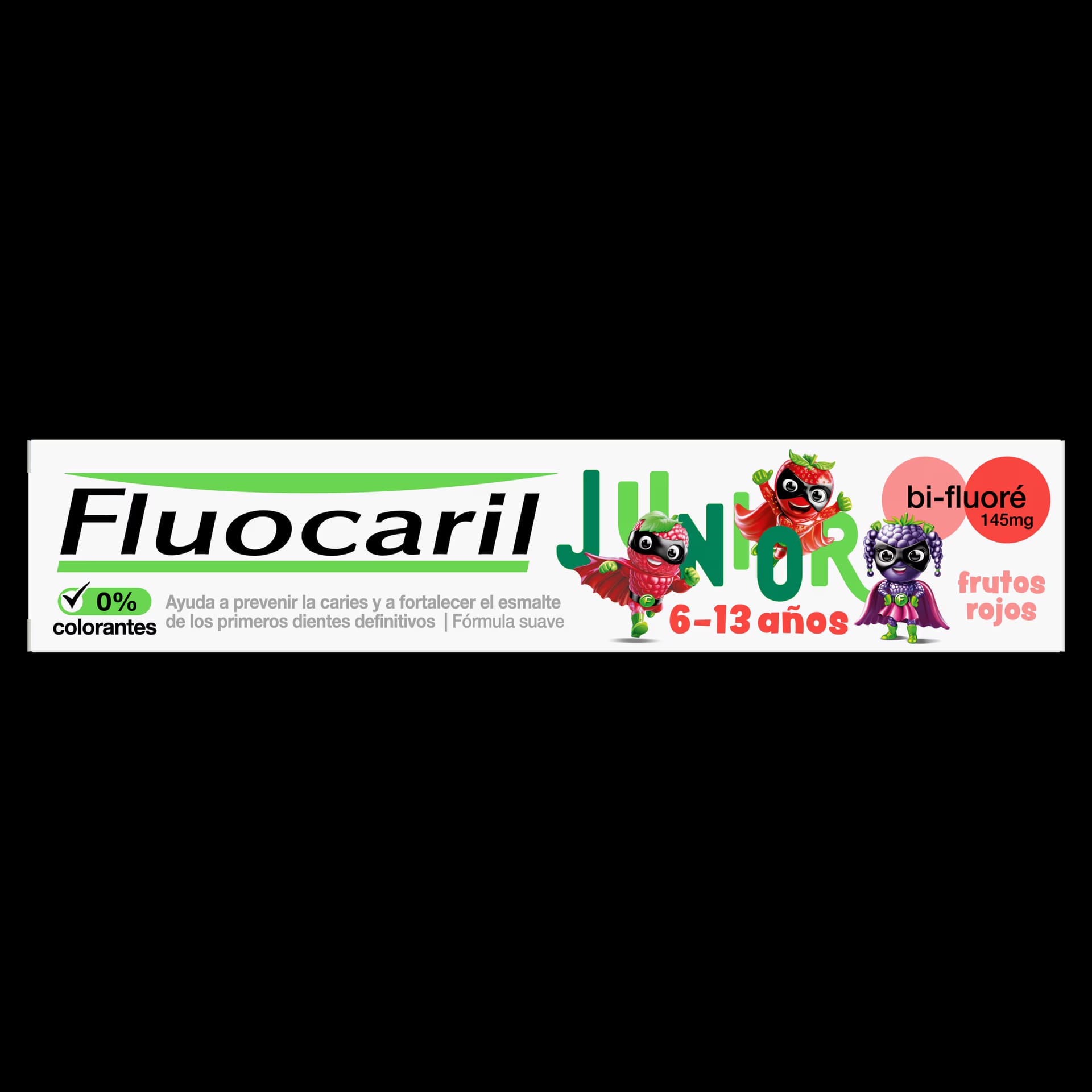 Fluocaril Junior 6-12 Años 1 Envase 75 ML Frutos Rojos de Fluocaril