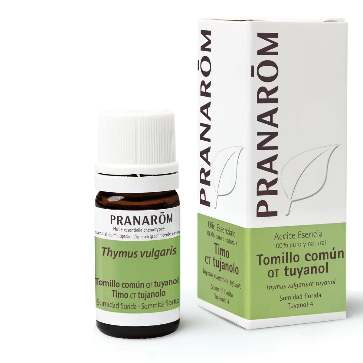 Pranarom Aceite Esencial Tomillo Común Qt Tuyanol 5 ml de Pranarôm
