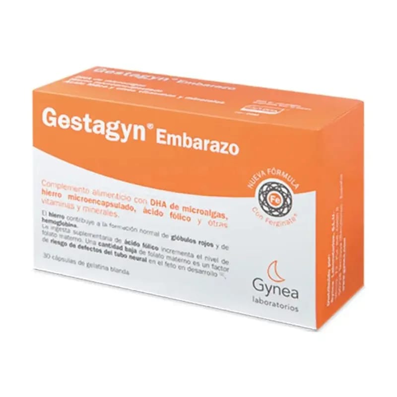 Gestagyn Embarazo 30 Cápsulas de Gestagyn — imagen 1 de 2