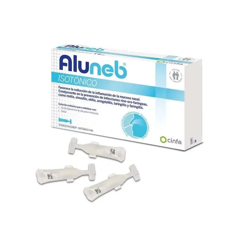 Aluneb Isotonico Kit 15 Viales 4 ML + 1 Dispositivo de Aluneb — imagen 1 de 2