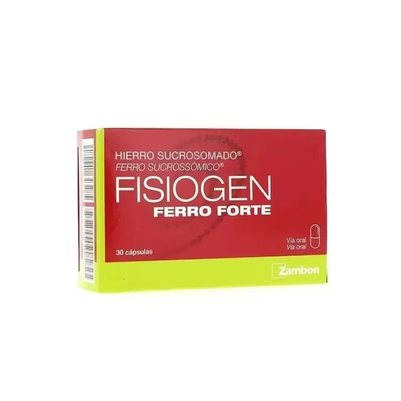 Fisiogen Ferro Forte 30 Cápsulas de fisiogen — imagen 1 de 3