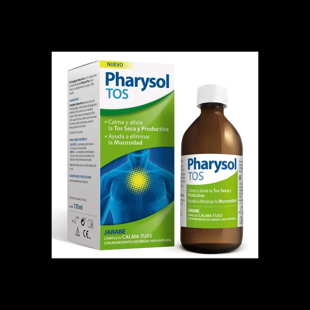 Pharysol Tos Jarabe 1 Envase 170 ML de Pharysol