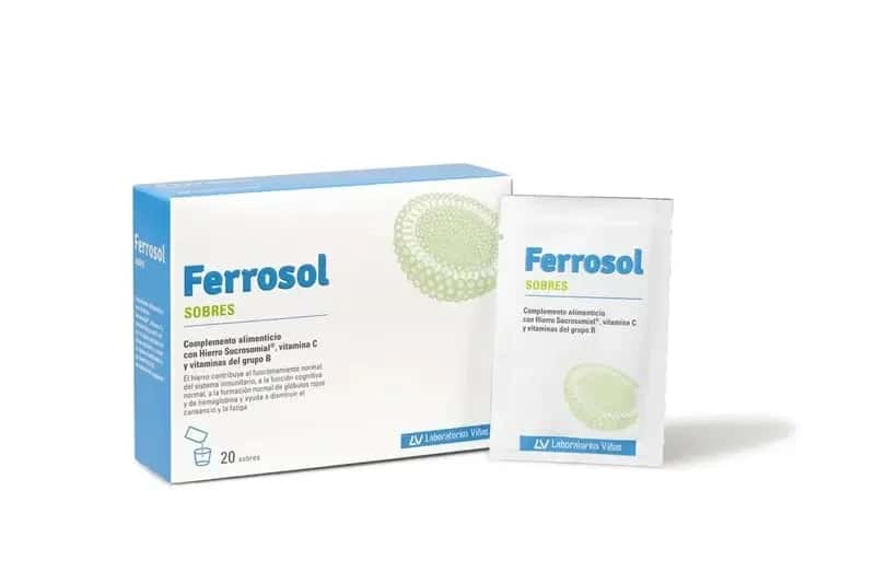 Ferrosol Gotas y Sobre 1 Frasco 30 ML + 1 Sobre 1.9 G de Ferrosol