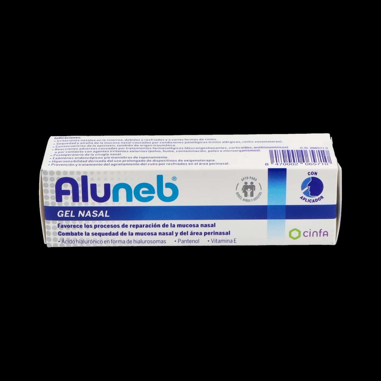 Aluneb Gel Nasal 1 Tubo 10 ML de Aluneb