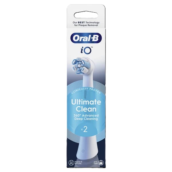 Cepillo Dental Electrico Recambio Oral-b io Ultimate Clean 2 Cabezales