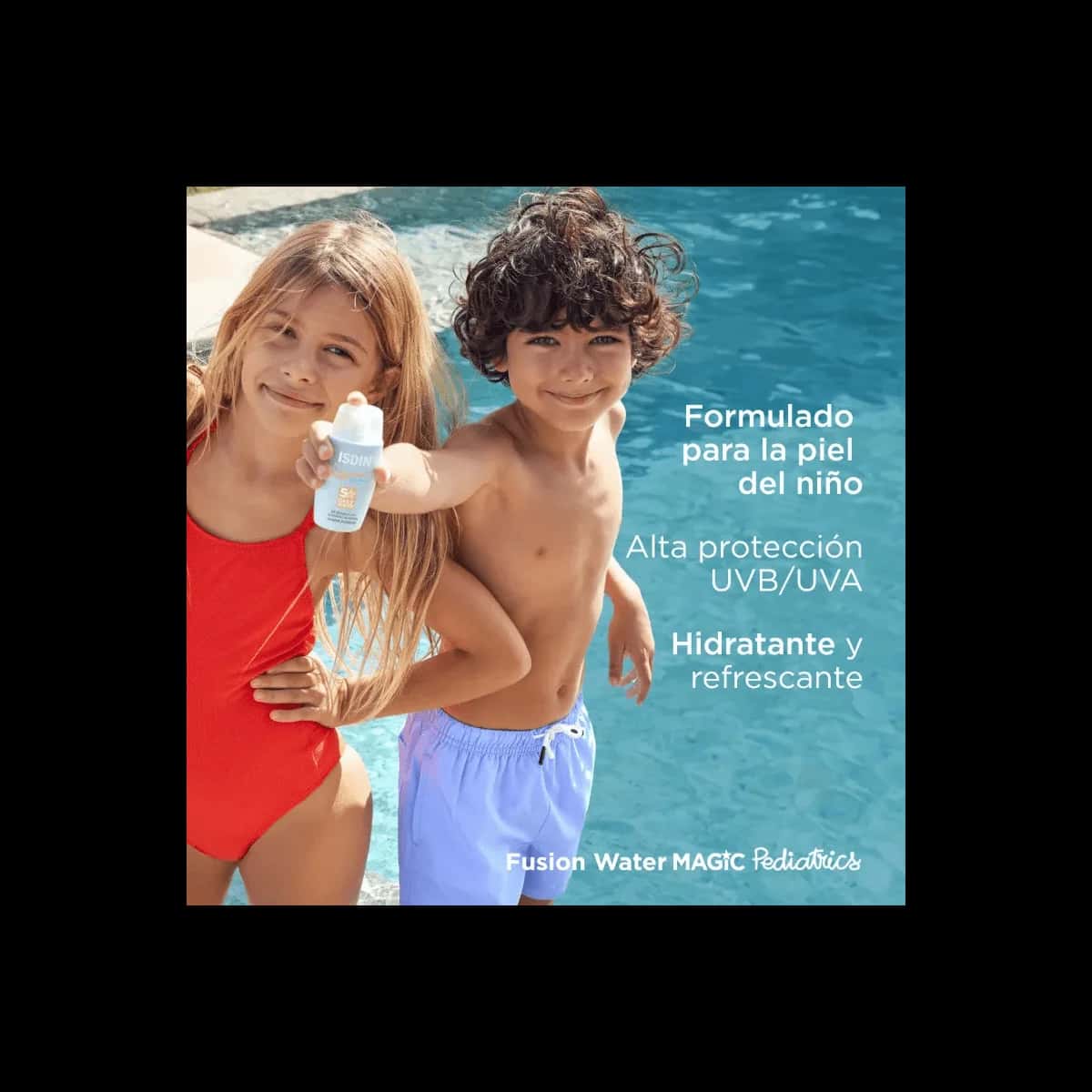 Isdin Fotoprotector Pediatrics Fusion Water - SPF 50+ 1 Envase 50 ML de Isdin