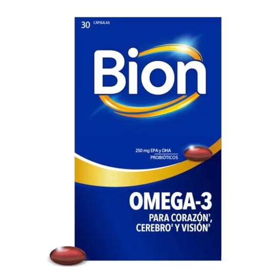 Bion Omega-3 30 Cápsulas de Bion 3