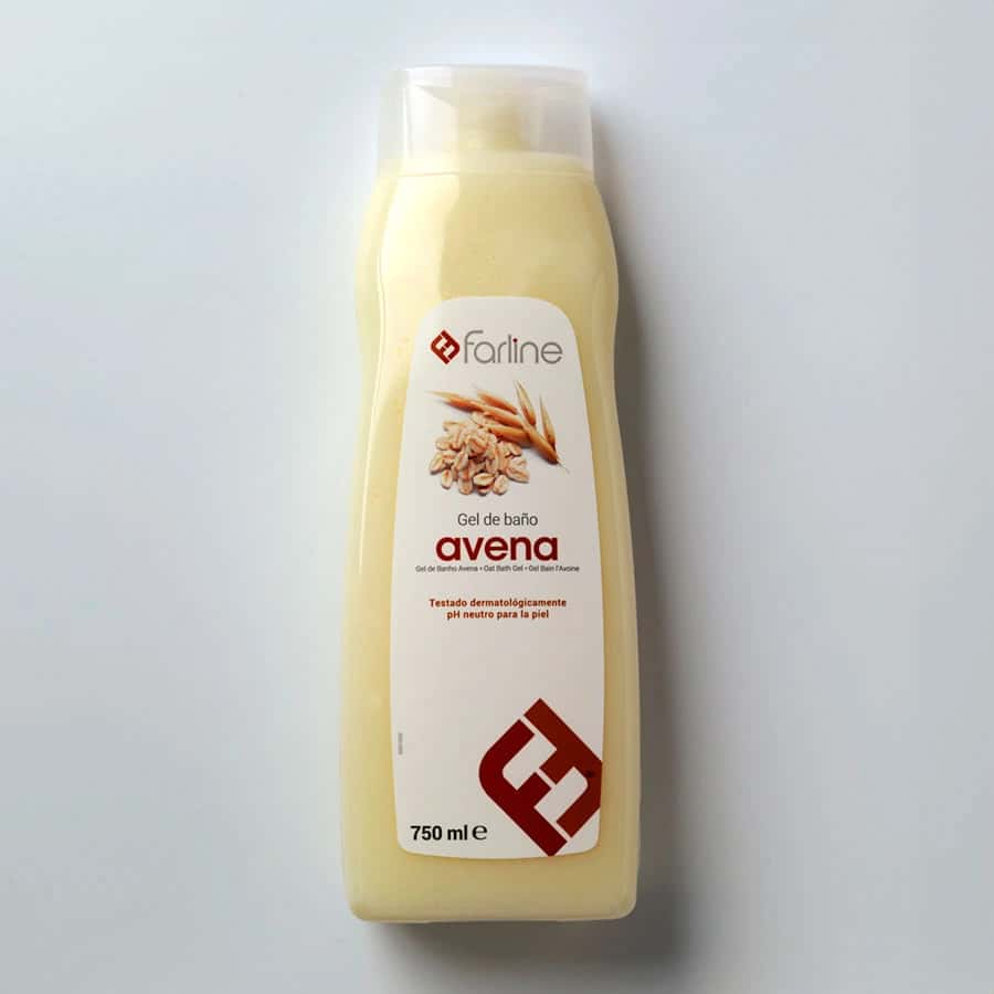 Farline Gel de Baño Gel Avena 750 ML de Farline