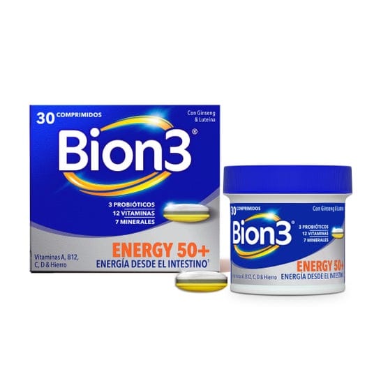 Bion3 Energy 50+ 30 Comprimidos de Bion 3 — imagen 1 de 2
