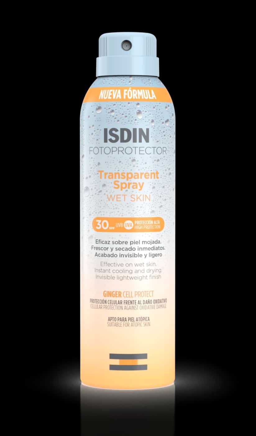 Isdin Fotoprotector Transparent Spray Wet Skin SPF 30+ 1 Envase 250 ML de Isdin