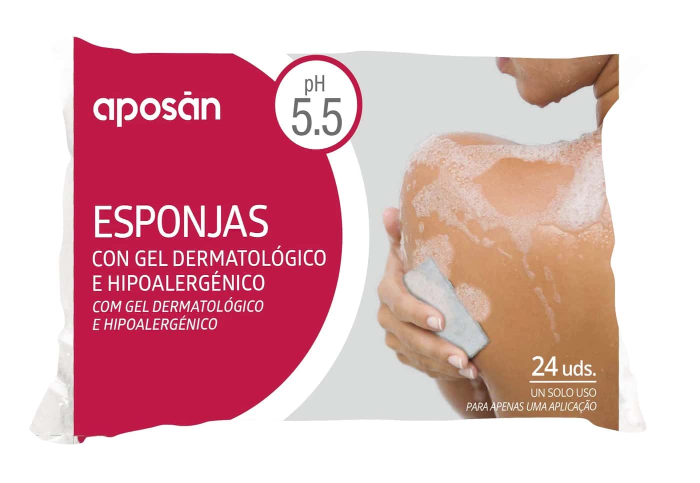 Aposan Esponja Enjabonada 24 u de Aposan