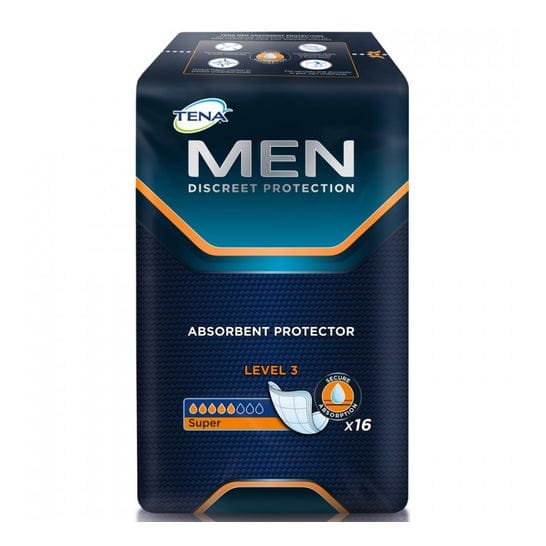 Absorbente Incontinencia Orina Ligera - Tena Men Level-3 16 u de TENA