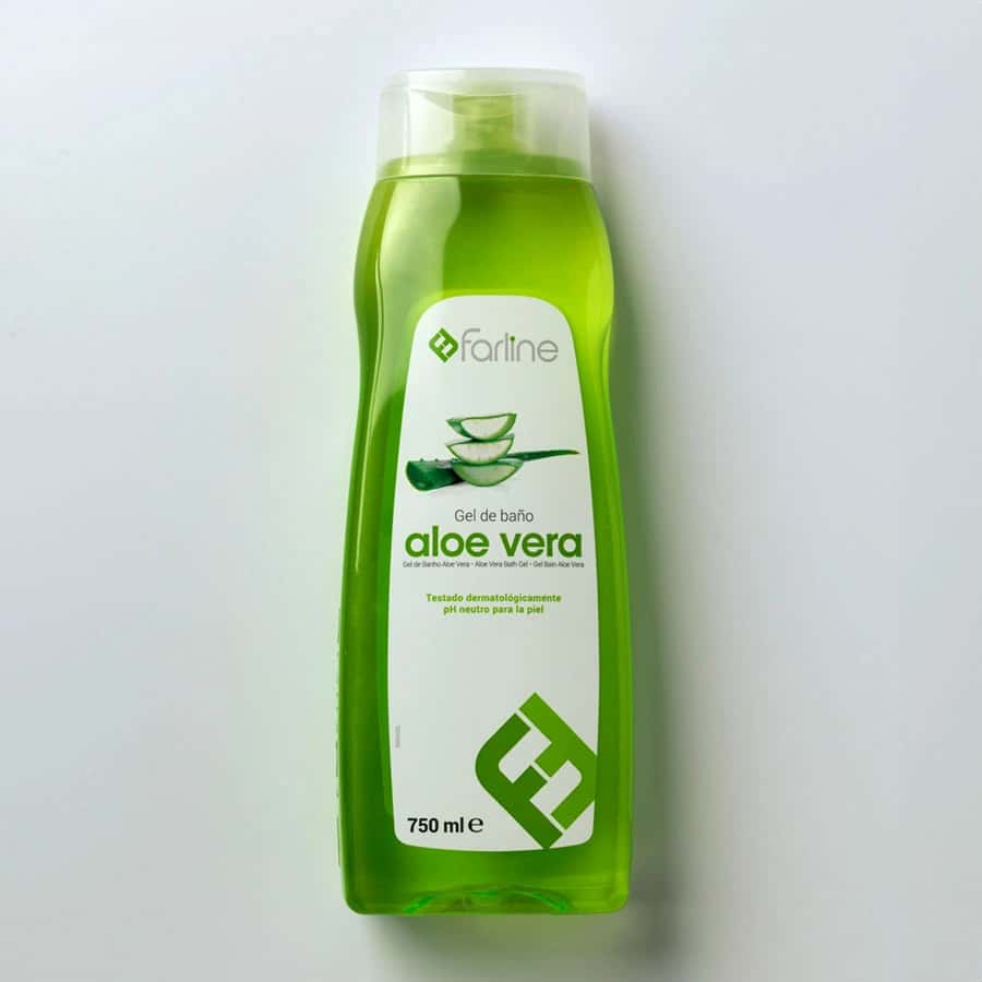 Farline Gel de Baño Aloe Vera 750 ML de Farline