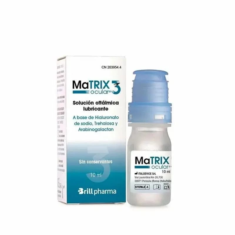 Matrix Ocular 3 Solucion Oftalmica Lubricante 1 Envase 10 ML de Matrix — imagen 1 de 2