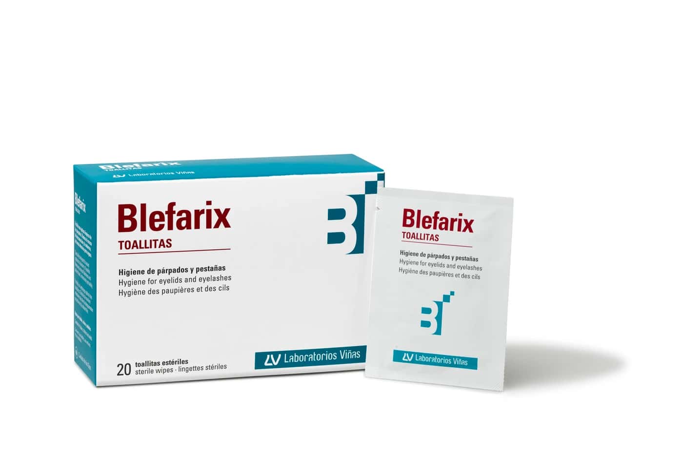Blefarix Toallitas 20 Toallitas de Blefarix