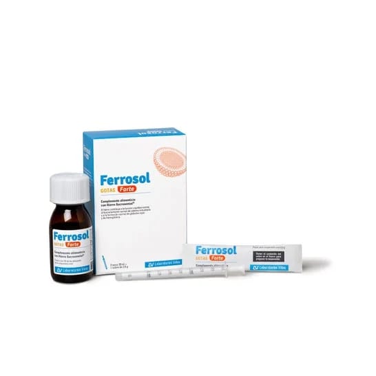 Ferrosol Gotas Forte 1 Envase 30 ML + 1 Sobre 2.5 G de Ferrosol — imagen 1 de 2