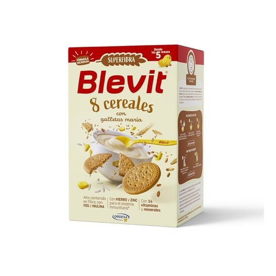 Blevit 8 Cereales Con Galleta Maria 1 Envase 500 G de Blevit