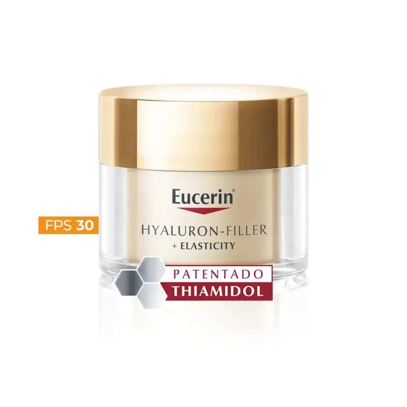 Eucerin Antiedad Hyaluron Filler+ Elasticity Dia Ultraligera SPF 50 1 Envase 50 ML de Eucerin