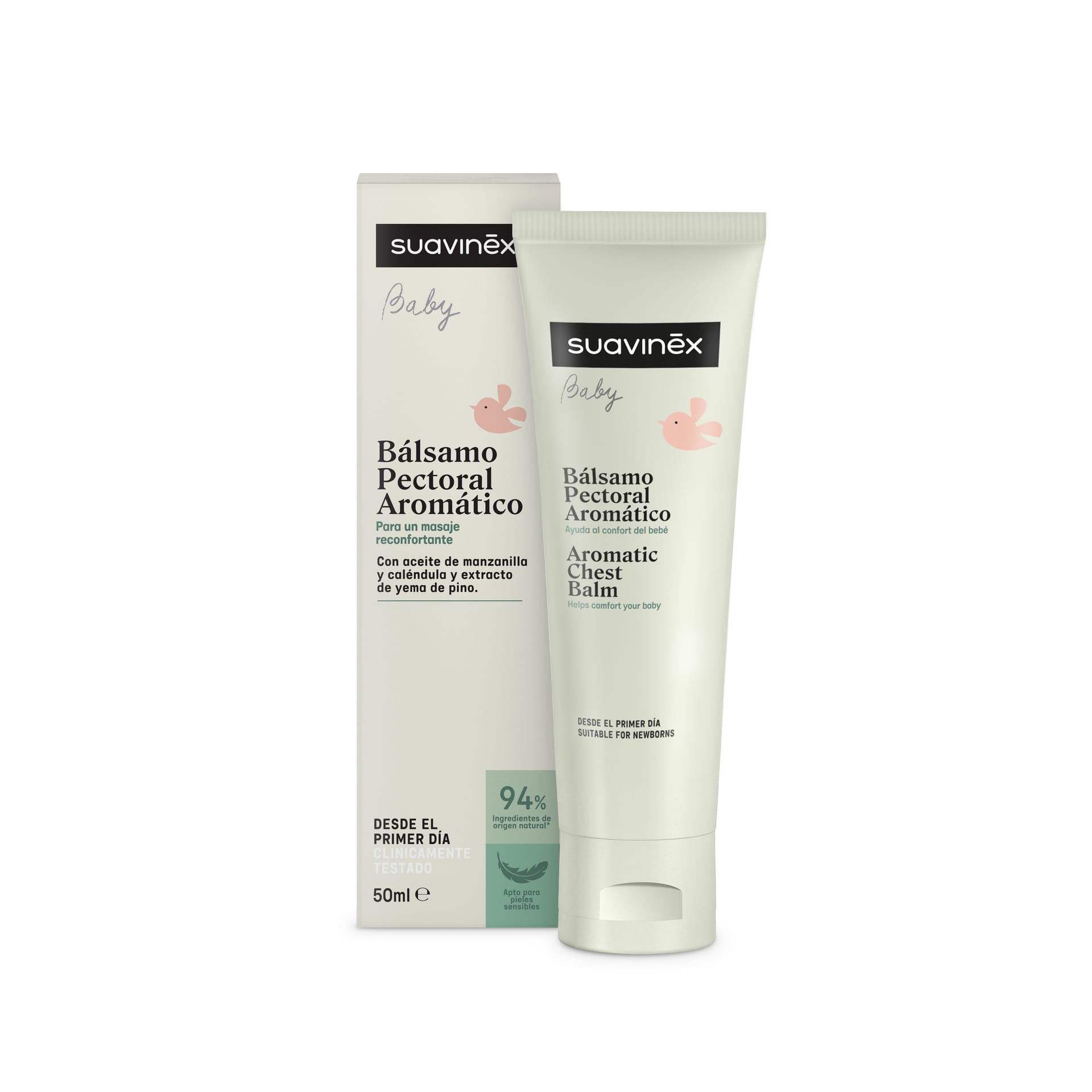 Suavinex Baby Bálsamo Pectoral Aromático 50ml de Suavinex — imagen 1 de 6
