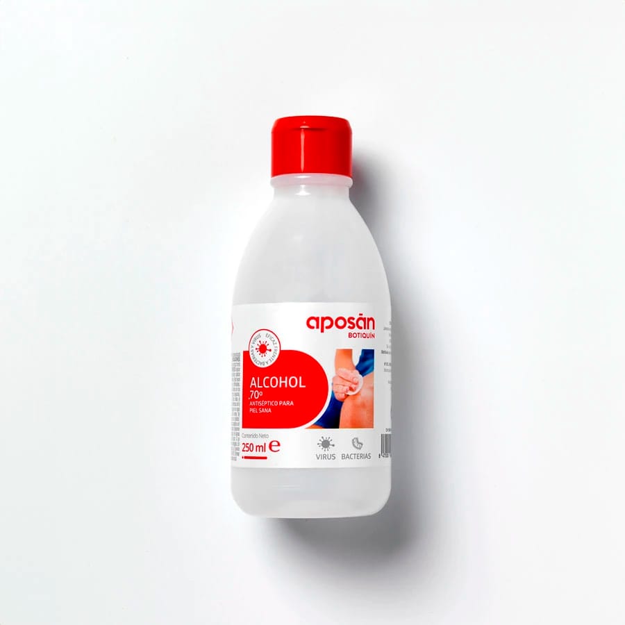 Aposan Alcohol Sanitario 70º 250 ml de Aposan — imagen 1 de 2