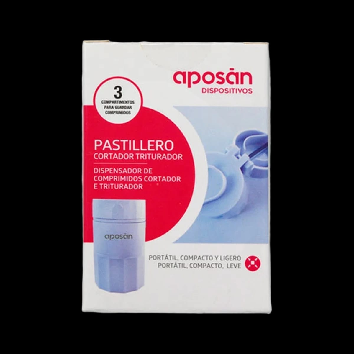 Aposan Pastillero Cortador Triturador 1 Unidad de Aposan — imagen 1 de 3