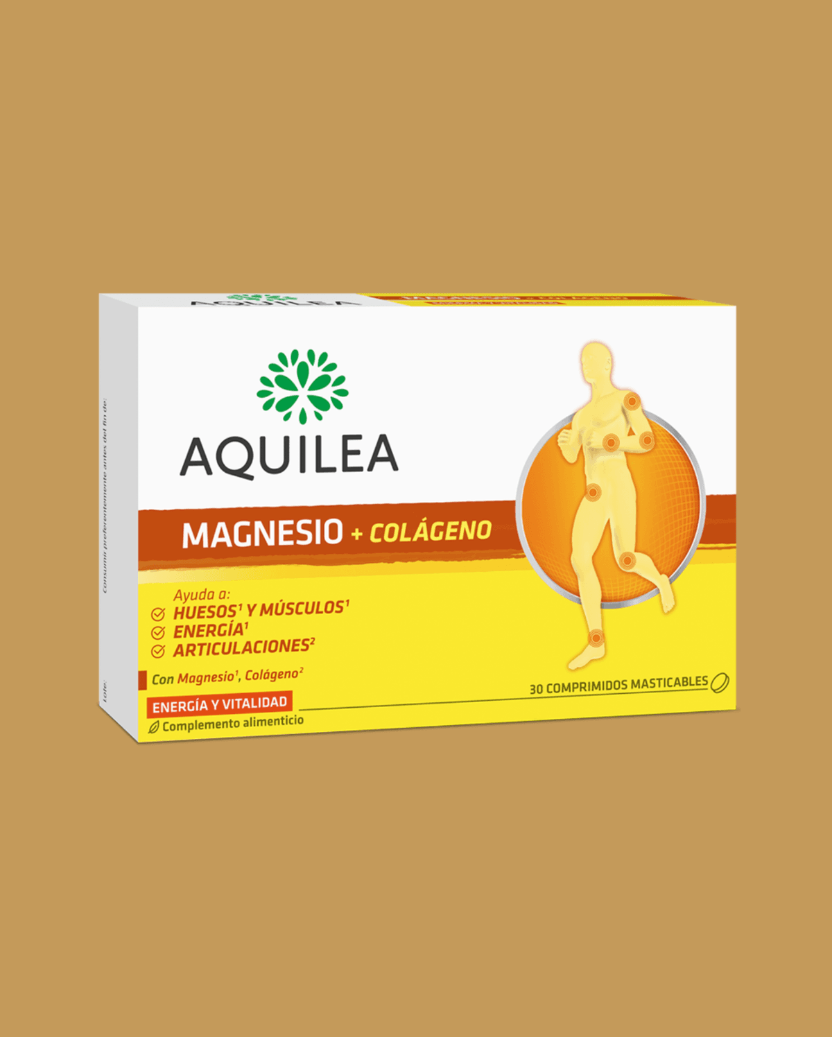 Aquilea Magnesio + Colágeno 30 Comprimidos de Aquilea — imagen 1 de 2