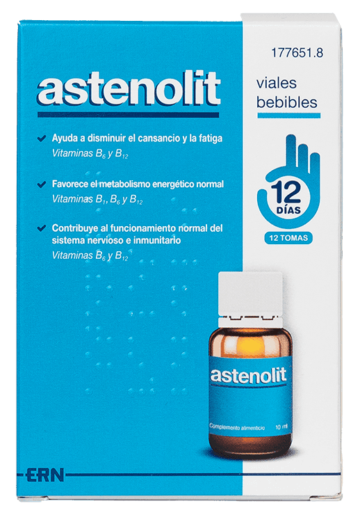 Astenolit 12 Viales Bebibles de Astenolit