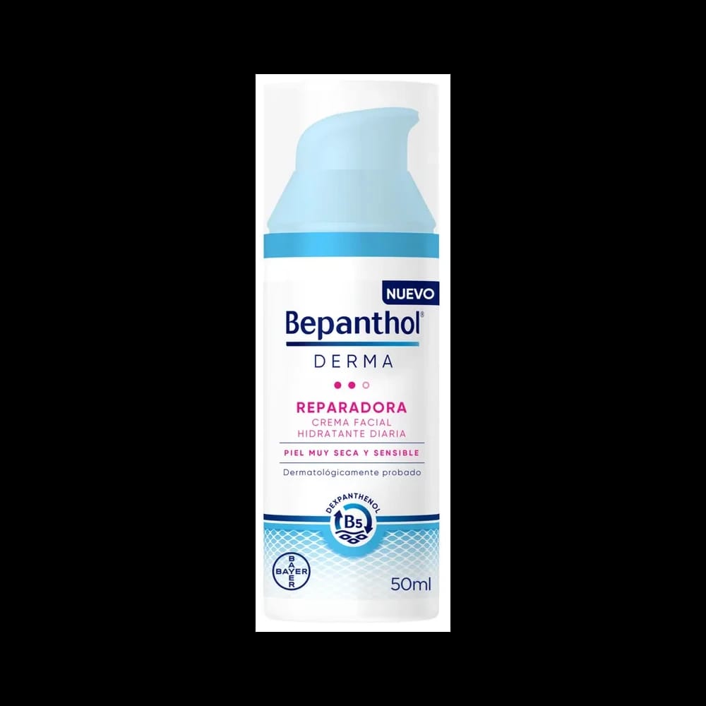Bepanthol Derma Crema Facial Hidratante Diaria Reparadora 50 ml de Bepanthol — imagen 1 de 6