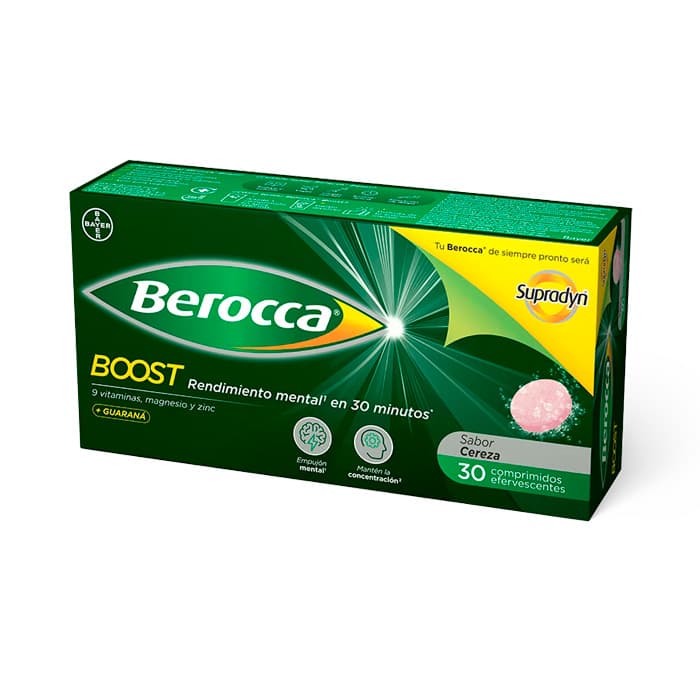 Berocca Boost 30 Comprimidos Efervescentes