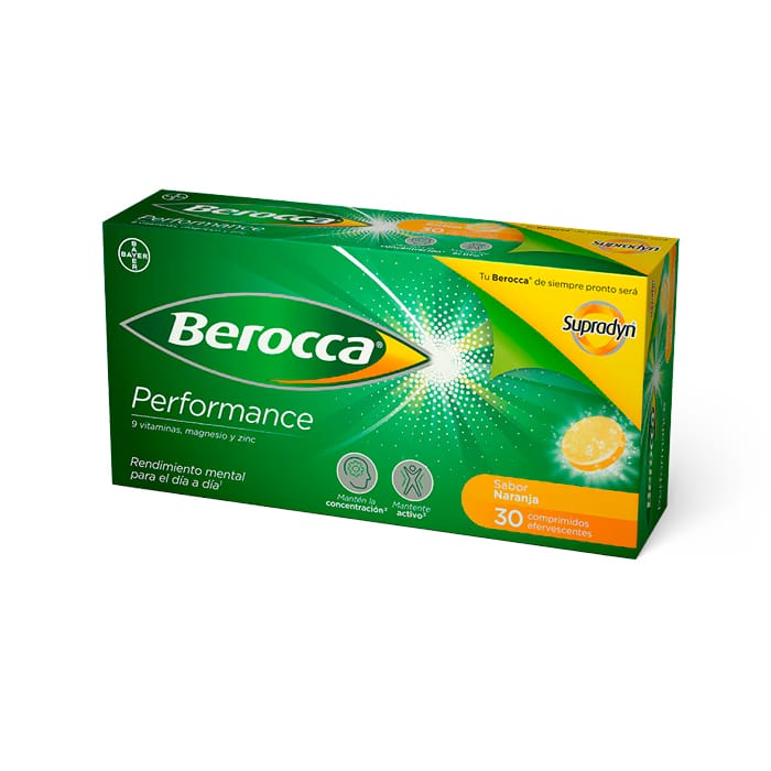 Berocca Performance 30 Comprimidos Efervescentes de Berocca