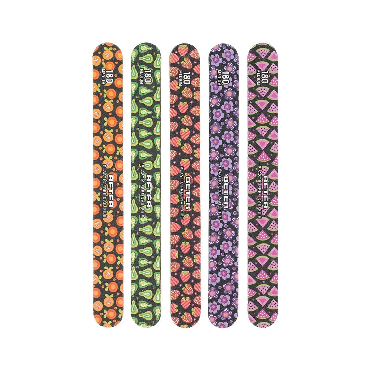 Beter Lima de Uñas Fibra de Vidrio Decorada Grano 180/220 17,5 cm de Beter — imagen 1 de 2