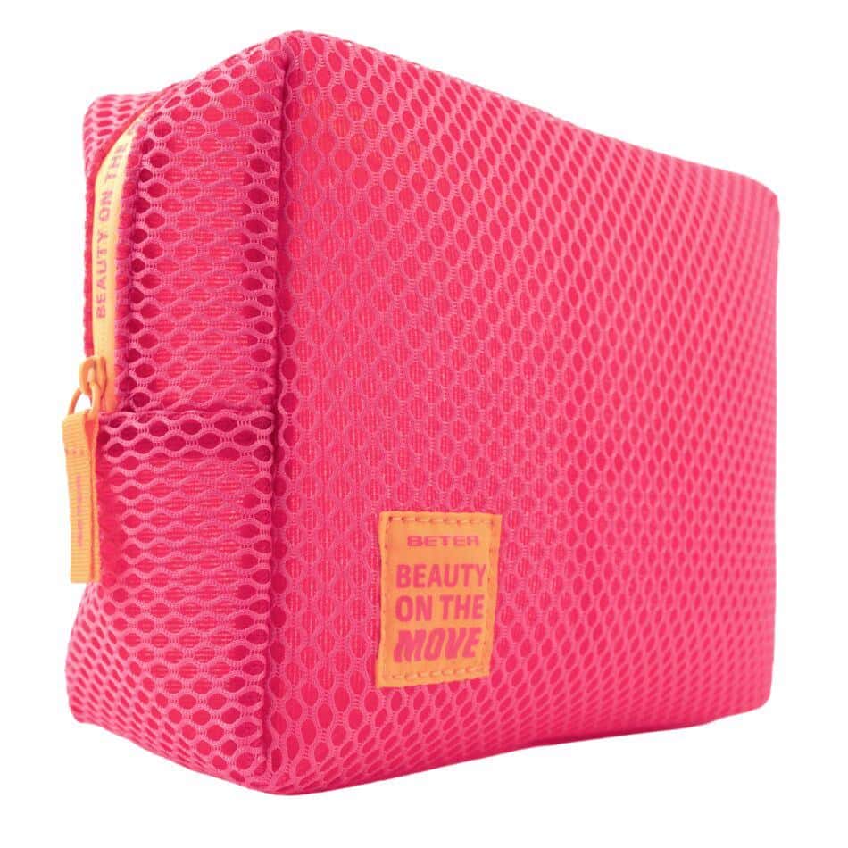 Beter Neceser de Rejilla Fucsia Hair on the Move de Beter