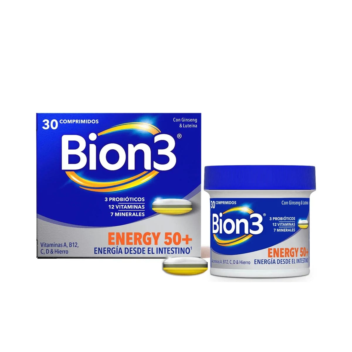 Bion3 Energy 50+ 30 Comprimidos de Bion3 — imagen 1 de 4
