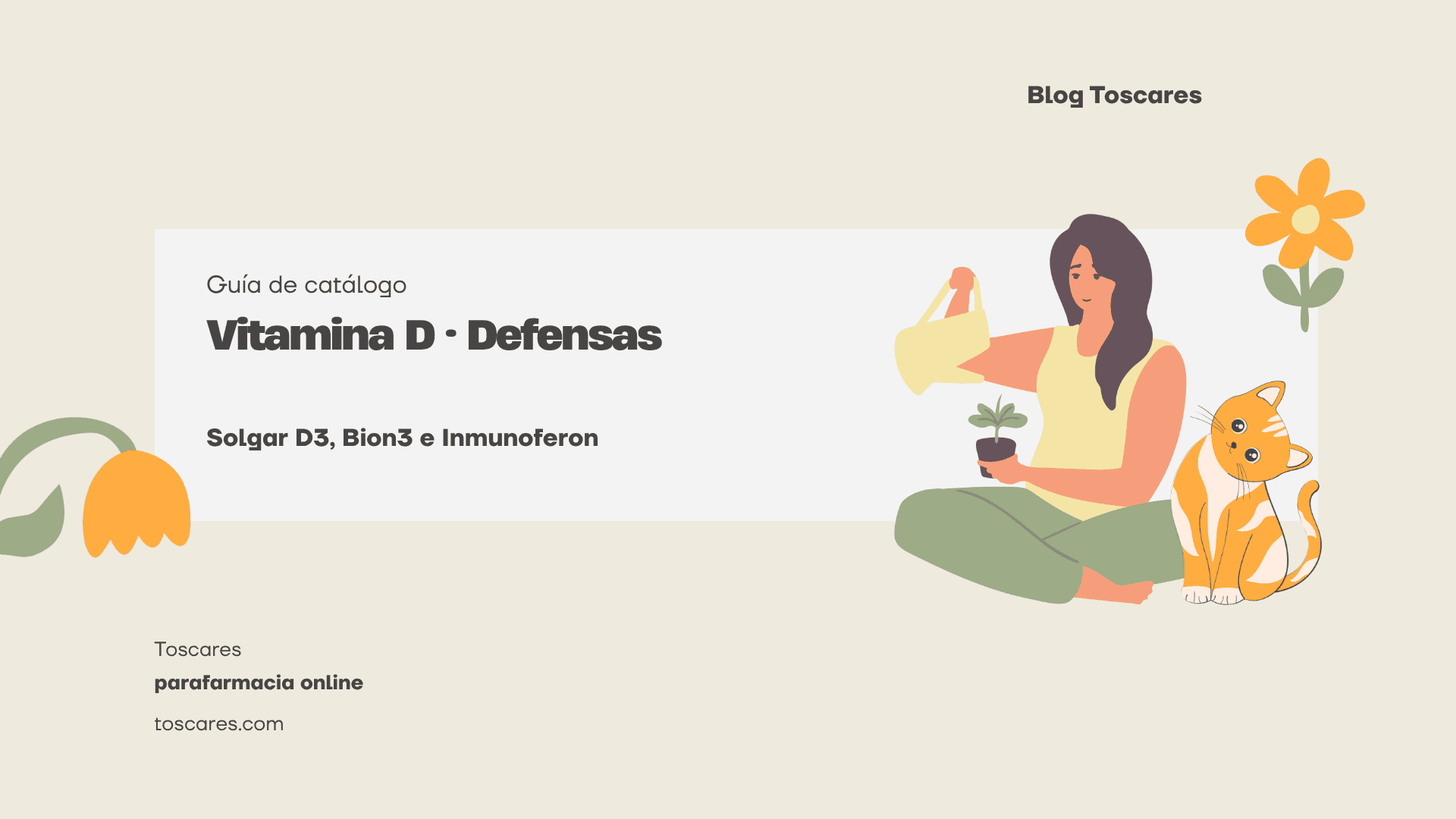 Vitamina D en otoño — formatos y qué mirar en la etiqueta en Toscares