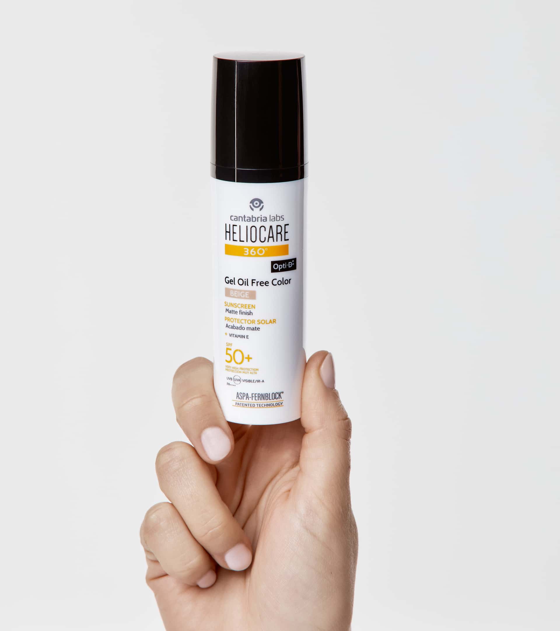 CANTABRIA HELIOCARE 360º SPF 50+ COLOR GEL OIL-FREE - PROTECTOR SOLAR (1 ENVASE 50 ml COLOR BEIGE)