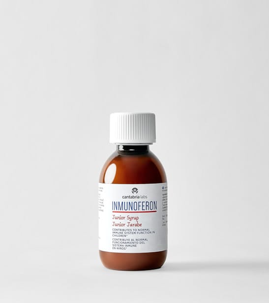 CANTABRIA INMUNOFERON JUNIOR JARABE (1 ENVASE 150 ml) de Cantabria Labs — imagen 1 de 3