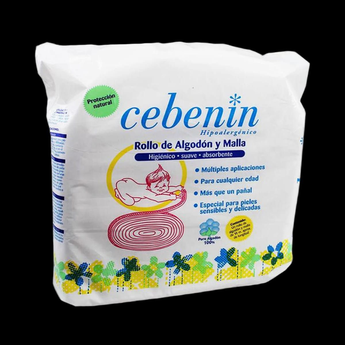 Cebenin Rollo de Algodón y Malla 1 Unidad 11 m de Cebenin — imagen 1 de 2