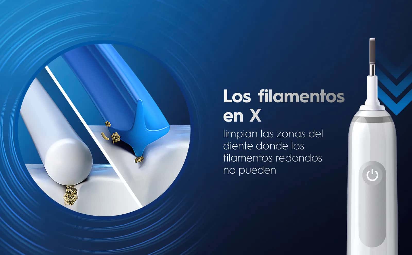 Oral-B Cross Action EB50RB Recambio 3 Cabezales de Oral-B