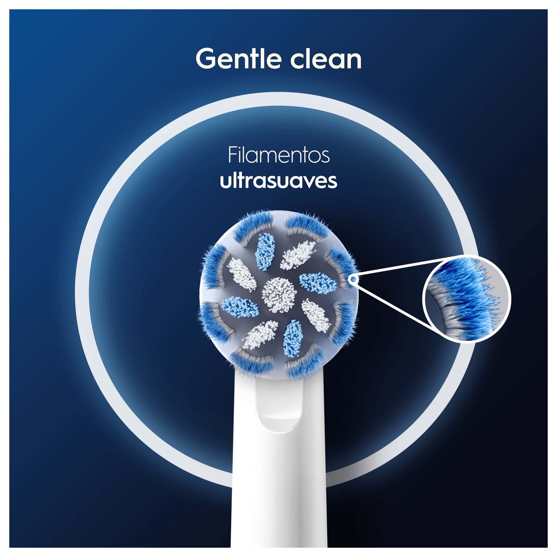 Oral-B Sensitive Clean Recambio 6 Cabezales de Oral-B