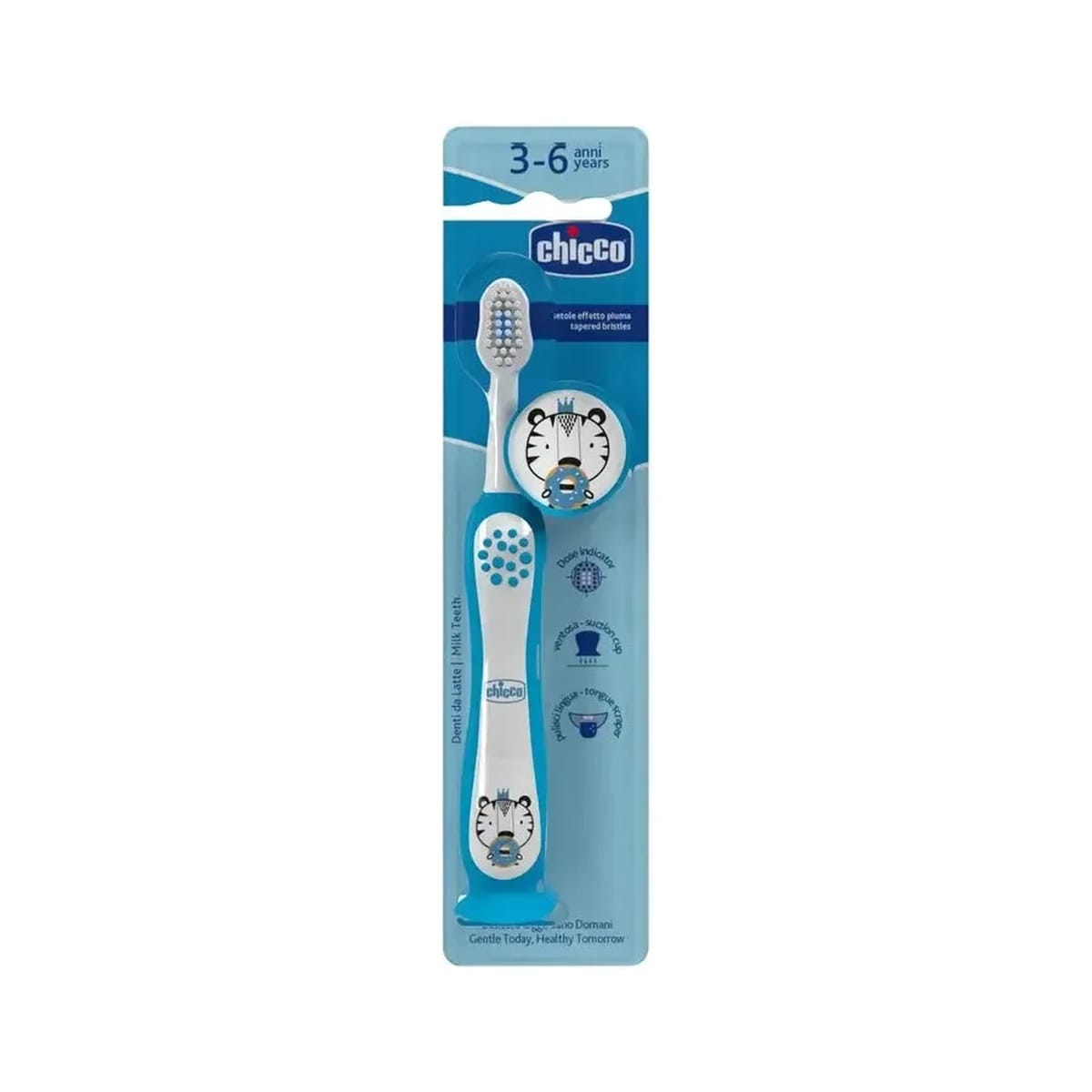Chicco Cepillo Dientes de Leche 3-6 Años Azul de Chicco — imagen 1 de 2