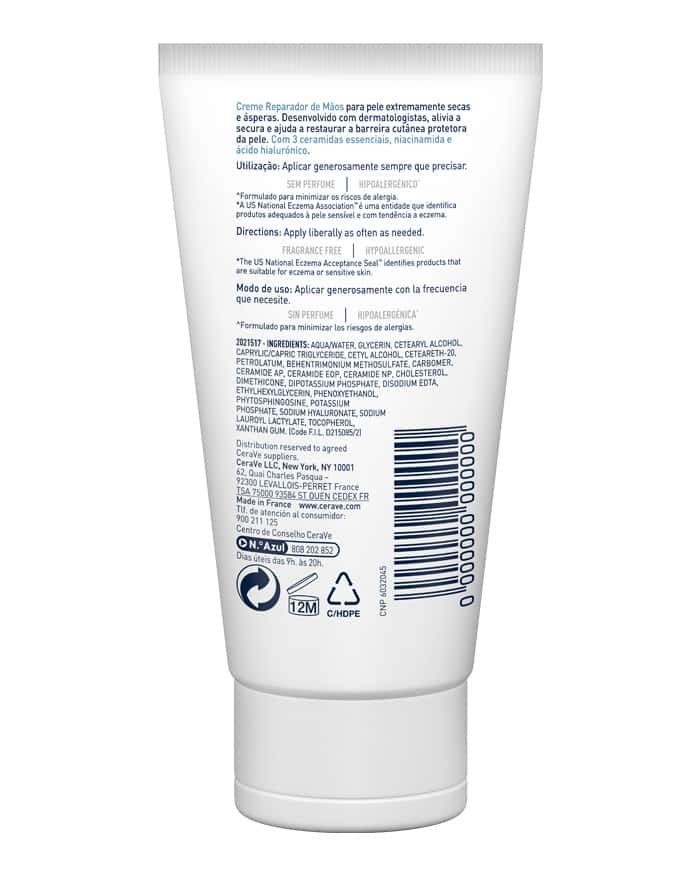 CeraVe Crema Reparadora de Manos 50 ml de CeraVe